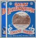 Book cover of Great Eastern Railway Engine Sheds  by HAWKINS, Chris & REEVE, George 